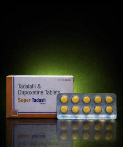Super Tadash Tablets | Tadalafil & Dapoxetine 10 Tablets per strip