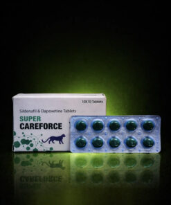 Super careforce- Sildenafil & Dapoxetine Tablets, 10 tablets per strip